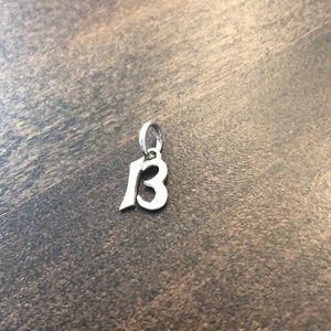 James Avery 13 Charm | Sterling Silver